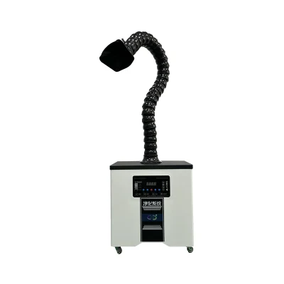Extractor de humos láser industrial filtro de aire para el agitador de polvo pequeño DZF-2001 (M/R) 250m3/H 150W AC220V. 50Hz