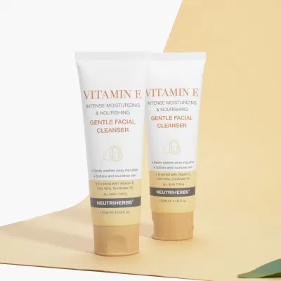 El acné Cuidado De Piel OEM Extracción lavarse la cara brillante de la piel Facial Cleanser