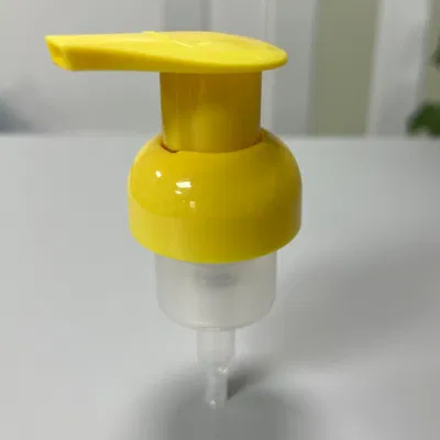 El amarillo de izquierda a derecha bloquea la bomba de espuma de 40 400 para la desinfección de la mano Limpiador Facial Pulverizador Jl-Fp101A