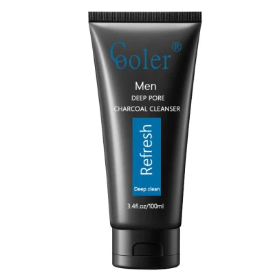 Lave la piel cara Blanqueamiento Mens El Té Verde cara Oil-Removing Facial Cleanser