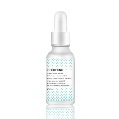  Etiqueta privada OEM 5 en 1 blanqueamiento Anti Envejecimiento Hialurónico Ácido Vitamina C E colágeno Nicotinamida suero facial