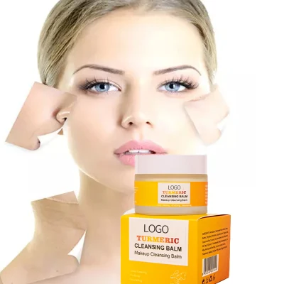  El acné miel cruda etiqueta privada de la cúrcuma se enfrentan a la limpieza Balm Bálsamo removedor de maquillaje