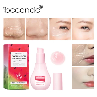  Venta al por mayor en línea Listo para enviar Personalización iluminar hidratar facial magnífico Suero para sandía Niacinamida suero Hidratante esencia facial