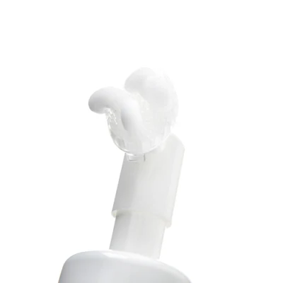 Venta en caliente Cuidado de la piel Aloe Vera Bubble Foaming Facial Cleanser Hidratante calmante con cabezal de cepillado