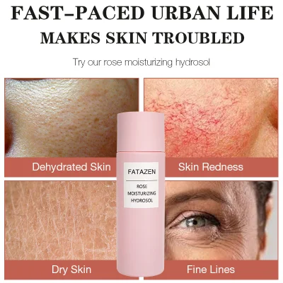  Hidratación profunda calmante piel seca reparar facial de rosas dañado Tóner nutritivo