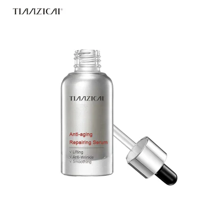 Logotipo personalizado El ácido hialurónico se blanquean Whitening Facial de suero de la piel