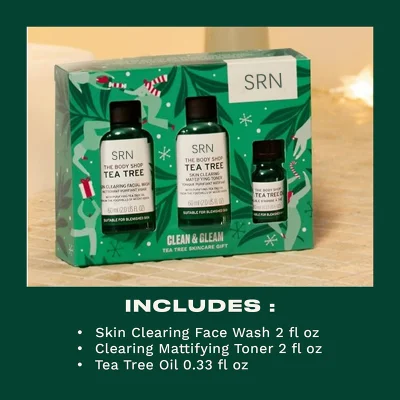  El mejor venta de Aceite de Árbol de Té El suero anti Acné tratamiento de la vitamina C la eliminación del acné Skin Care Set