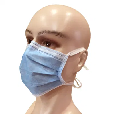  Médico cirujano del Hospital Quirúrgico de la seguridad de protección Dental Nonwoven boca Examen 3ply14683 en el papel de los niños Mascarilla desechable con Earloop Earloop