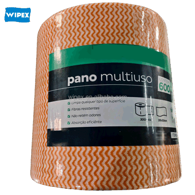 300m toallitas de limpieza Jumbo no tejidas para el hogar Brasil Panos Multiuso Rolo