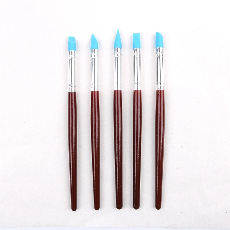 Soft Head 5PCS/Set Stain Removal Pen Silicone Soft Clay Fingerprint Cleaner Multi-Purpose Soft Pottery Tool