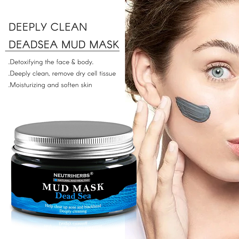 Private Label Brand Peeling Deep Cleaning Facial Clay Mud Mask