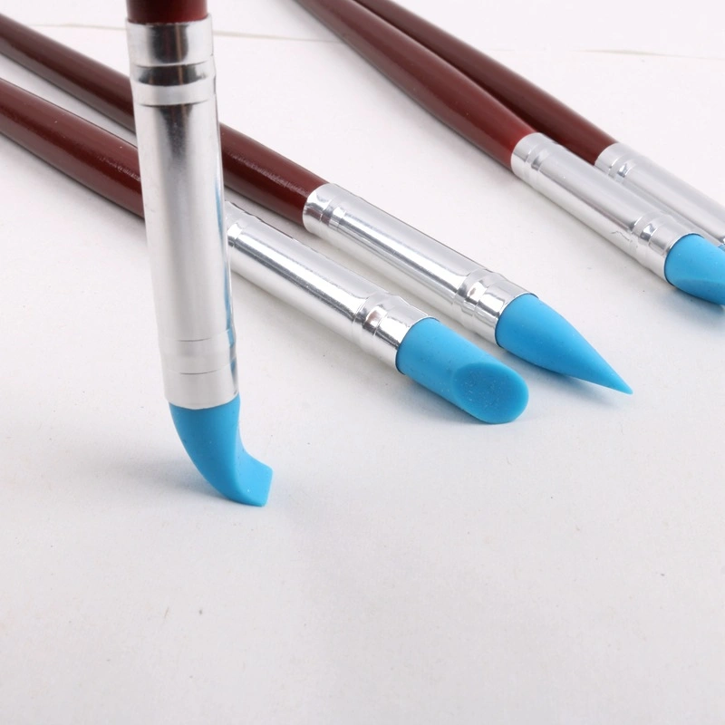 Soft Head 5PCS/Set Stain Removal Pen Silicone Soft Clay Fingerprint Cleaner Multi-Purpose Soft Pottery Tool