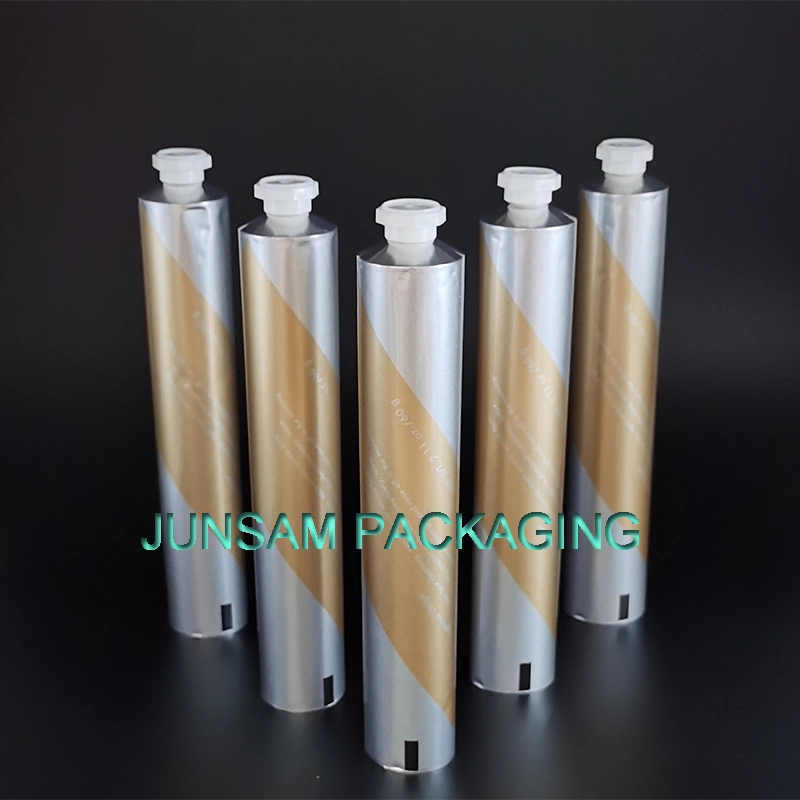 Cosmetic Aluminum Soft Tube Packaging for Facial Cleanser Face Mask Cream