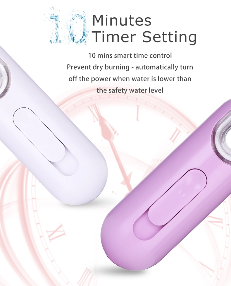 New Designed Nano Water for Facial Cleansing Face Steamer Facial spray