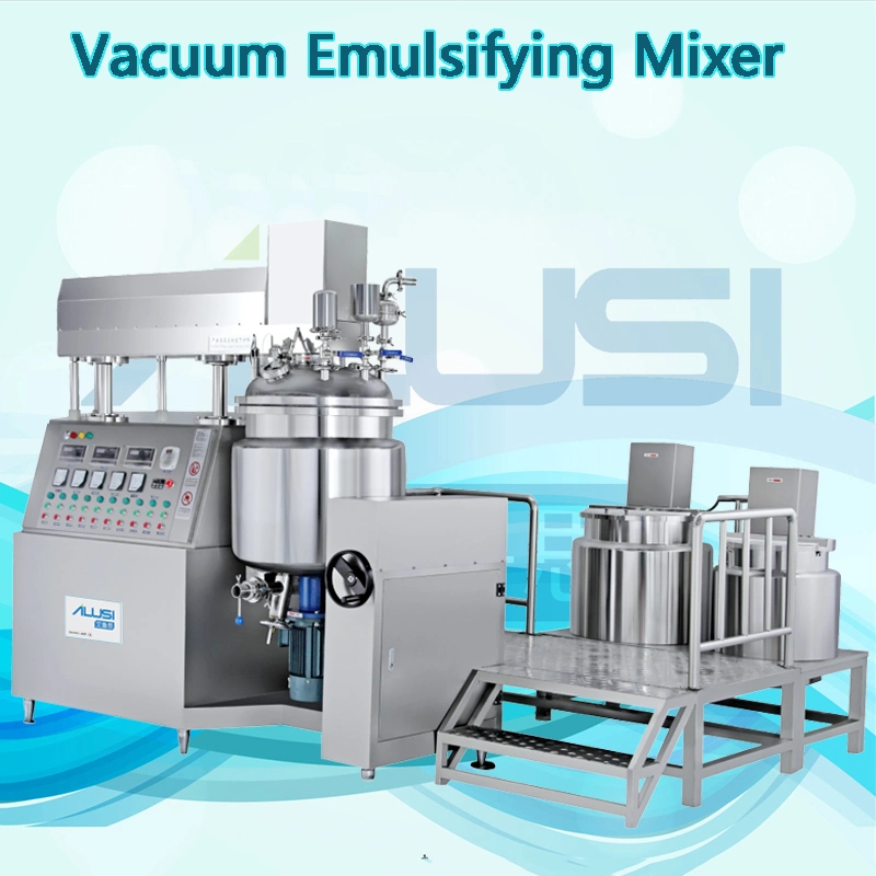 Hydraulic Aloe Vera Gel Vacuum Emulsifying Homogenizer Mixer