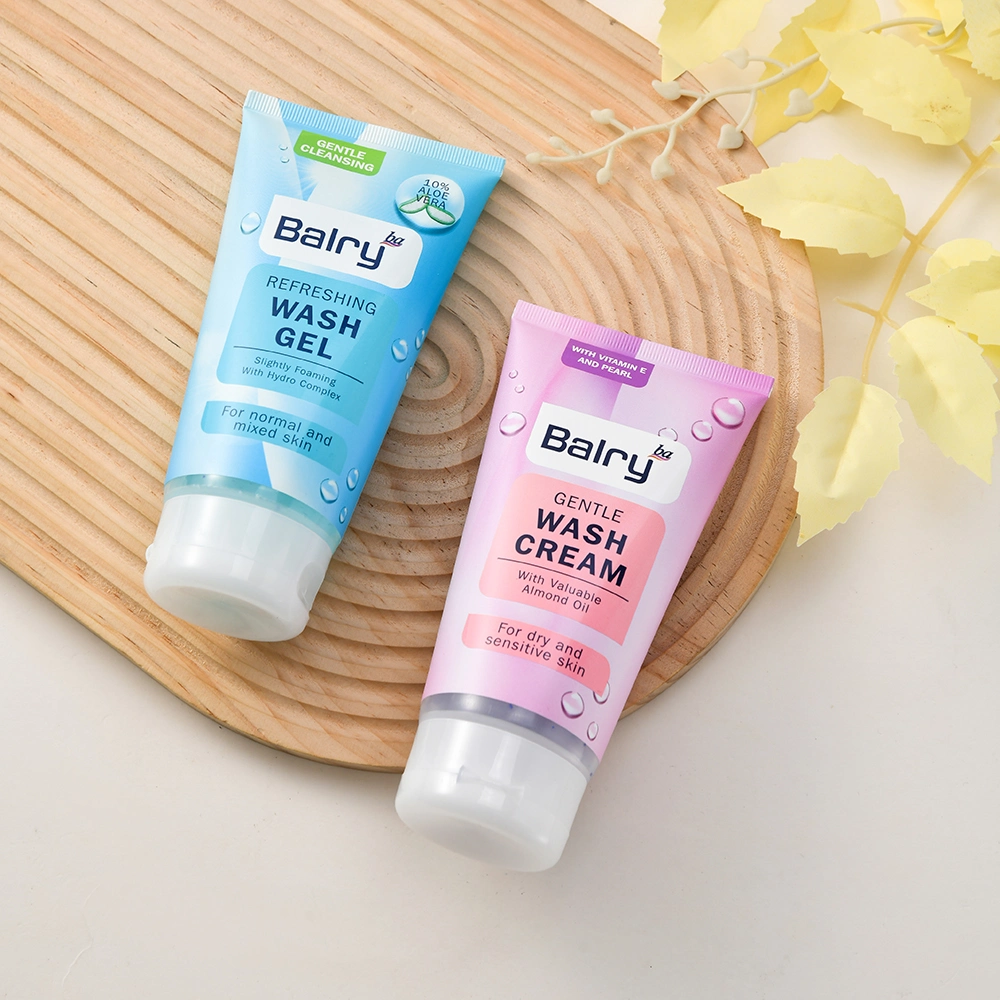 Balry Skincare Deep Cleansing Acne Treatment Moisturizing Face Wash Refreshing Aloe Vera Facial Cleanser