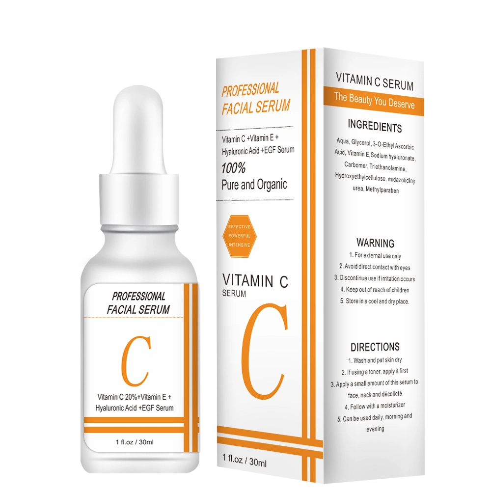 Private Label Organic Vegan Anti Aging Facial Niacinamide Face Retinol Hyaluronic Acid Vitamin C Skin Care Face Serum