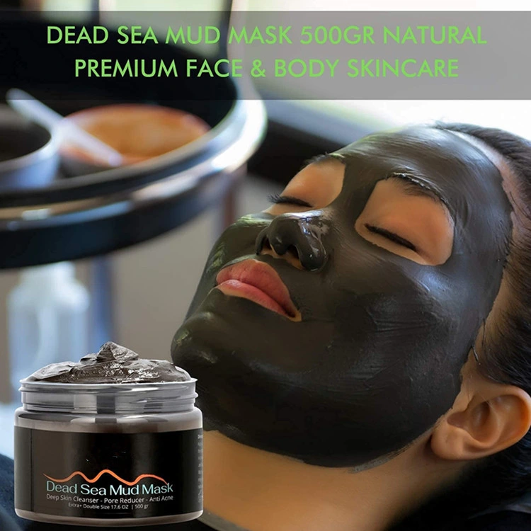 Custom Pure Natural Anti Acne Dead Sea Mud Mask for Face &amp; Body