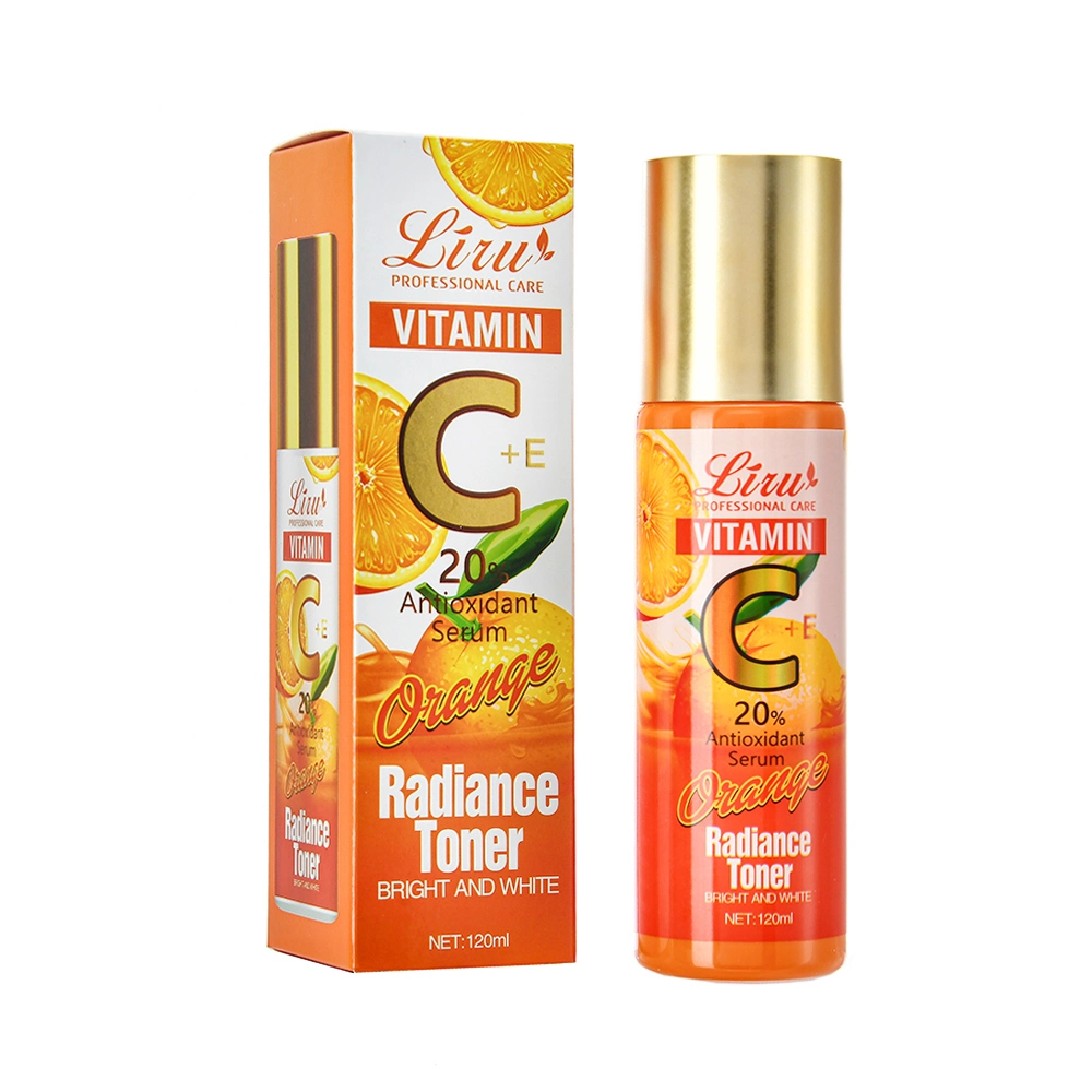 Liru Face Skin Care Hydrating Water Moisturizing Vitamin C Whitening Toner for Radiant Skin