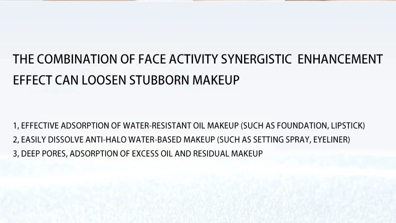 Cusmotized Professional Organic Face Eye Deep Cleansing Makeup Remover Water