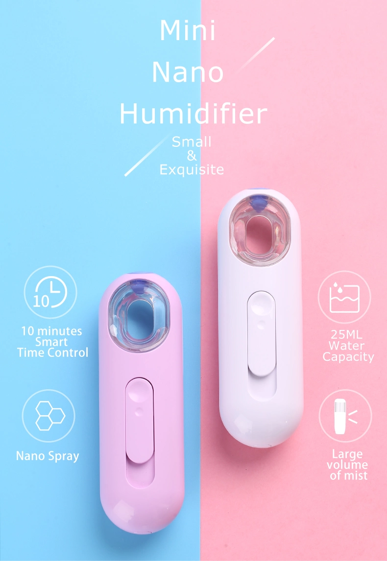 New Designed Nano Water for Facial Cleansing Face Steamer Facial spray