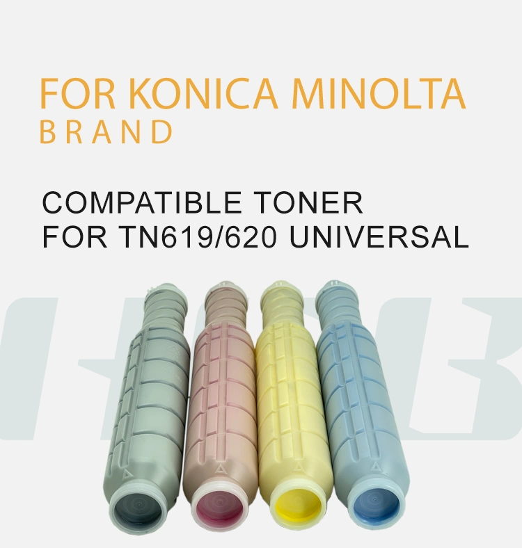 Tn627/C12000 Original Toner Refilled Compatible for Koncia Minolta C1060 C1070 C2060 C2070 C3070 C3080 Toner Cartridge Tn619