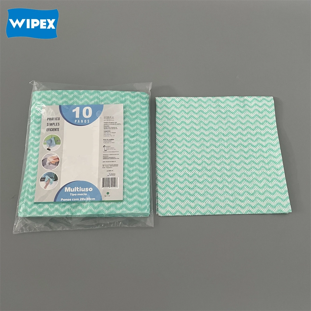 300m Spunlace Non-Woven Household Jumbo Cleaning Wipes Brazil Panos Multiuso Rolo