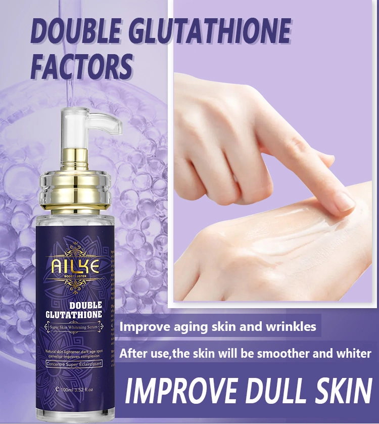 Ailke Brightening Essence Retinol Hydra Vitamin C Facial Serum Private Label for Black Skin