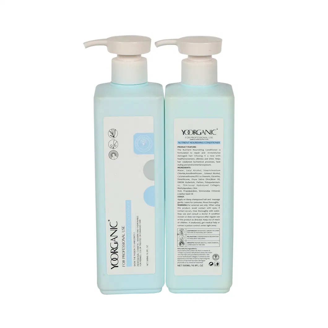 Private Label Sulfate Free Curly Hair Care Products Hair Shampoo and Conditioner