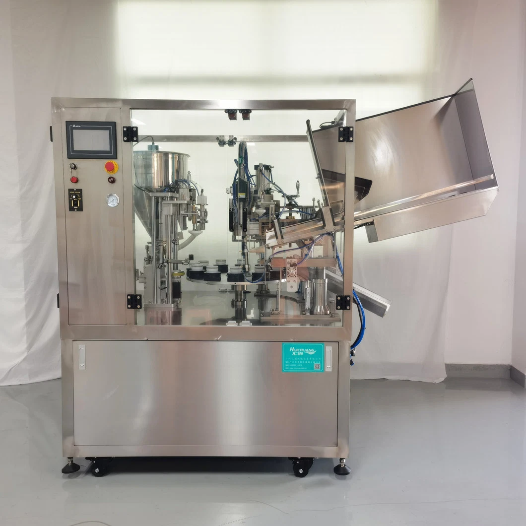 Automatic Detergent Lotion Tube Filling Sealing Machine Paste Tube Filling Machine for Pharmacy Industry