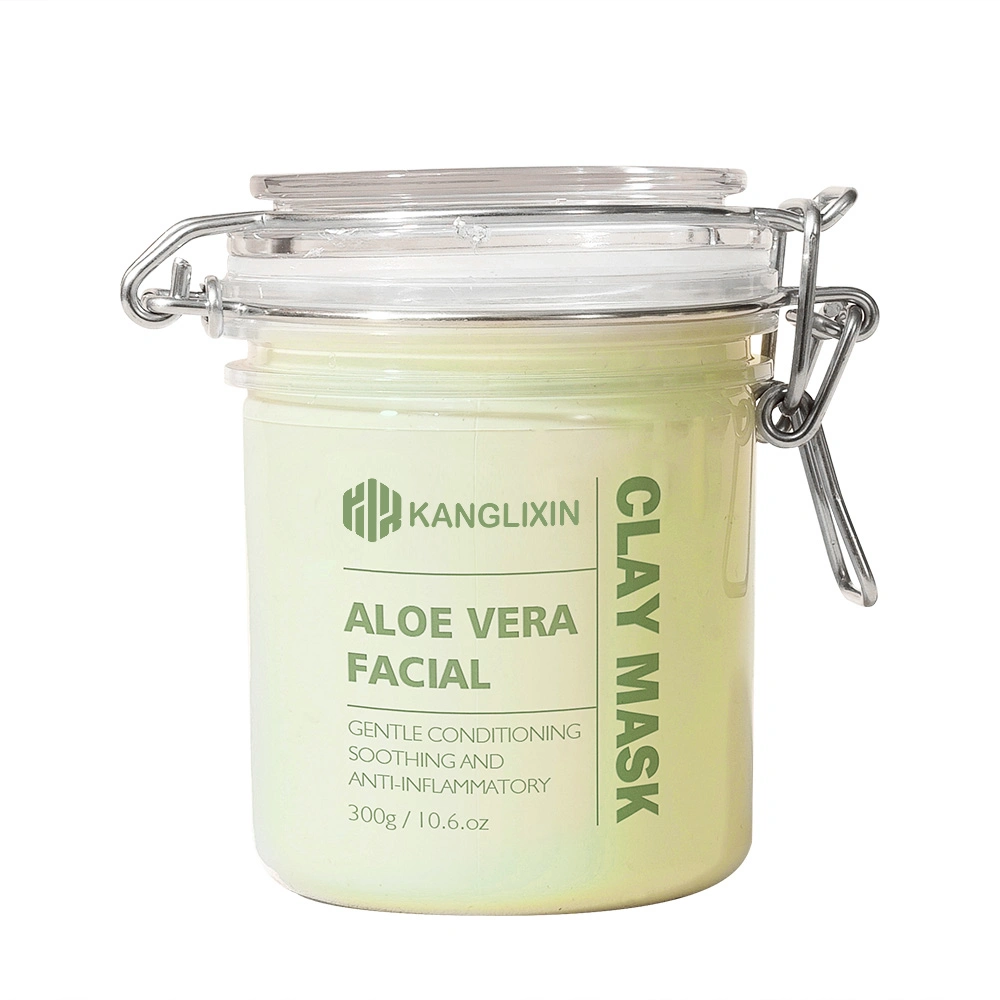 Aloe Vera Nourishing Soothing and Purifying Facial Clay Mask for Face