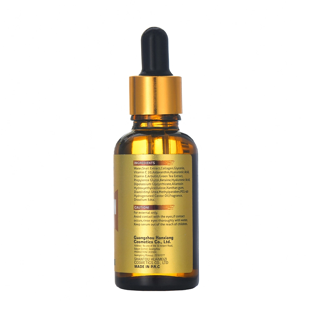 Wholesale Skincare Professional Collagen Snail Essence Face Nourishing Anti-Aging Facial Serum