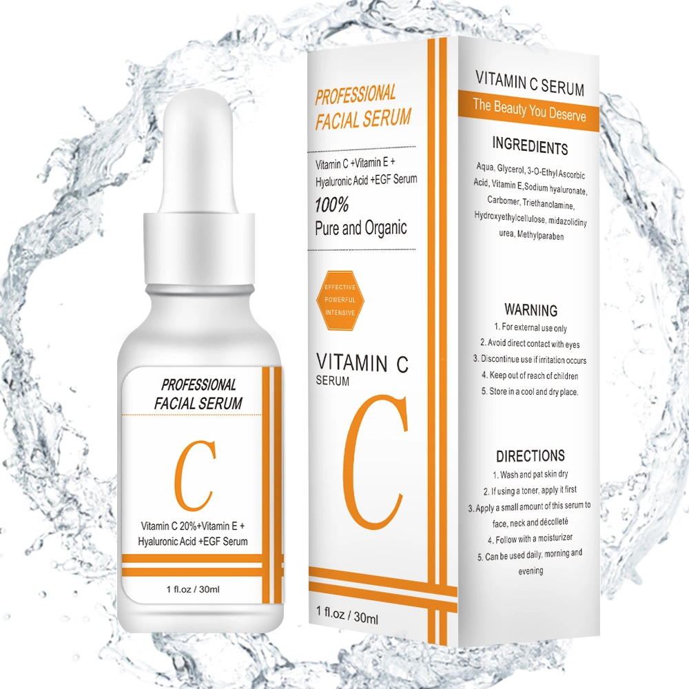 Private Label Organic Vegan Anti Aging Facial Niacinamide Face Retinol Hyaluronic Acid Vitamin C Skin Care Face Serum