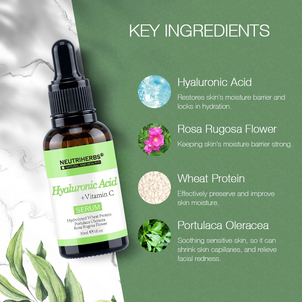 Neutriherbs Skincare Hyaluronic Acid Smoothing Moisturizing Repair Dry Skin Ha Face Serum