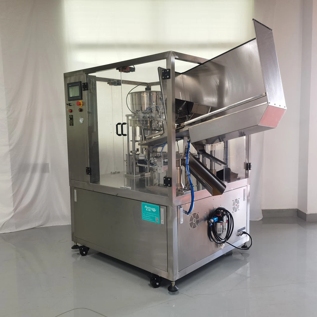Automatic Detergent Lotion Tube Filling Sealing Machine Paste Tube Filling Machine for Pharmacy Industry