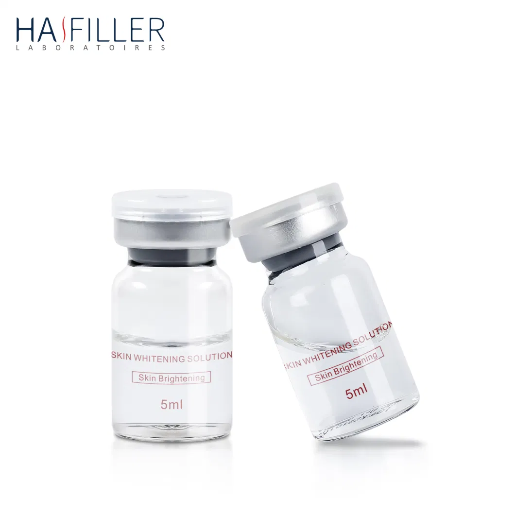 Wholesale Face Moisturizing Hydrate Shrink Pores Sun Damaged Pure Hyaluronic Acid Mesotherapy Serum Glutathione Injection Skin Care