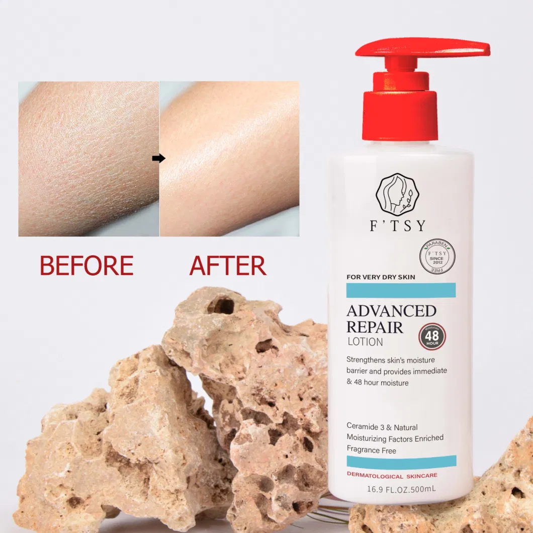 OEM ODM Vitamin a Repair Body Lotion Moisturizer Whitening for Dry and Rough Skin