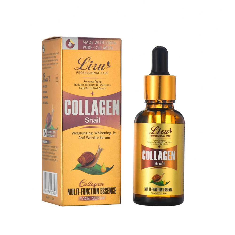 Wholesale Skincare Professional Collagen Snail Essence Face Nourishing Anti-Aging Facial Serum