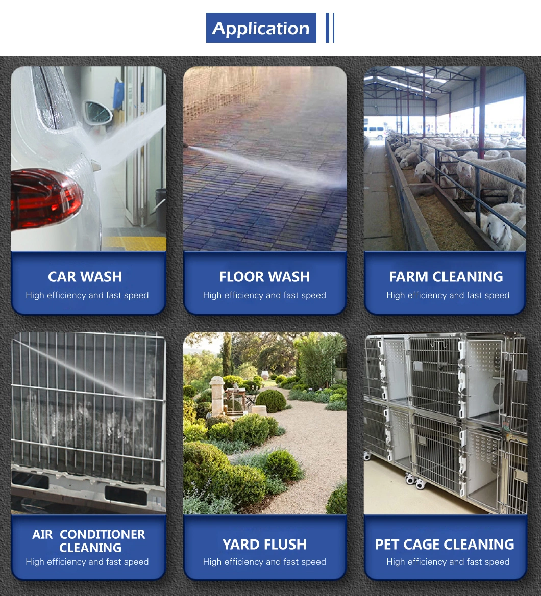 High Pressure Washer Car Wash Machine Cleaning Equipment Automatic Water Jet Cleaner for Cleaning Step