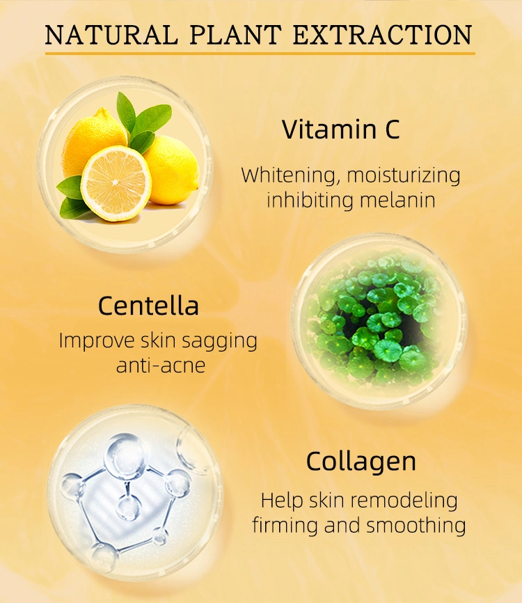 Private Label Starplex Custom Oily Skin Whitening Hydrating Natural Facial Cleanser Vitamin C Face Wash