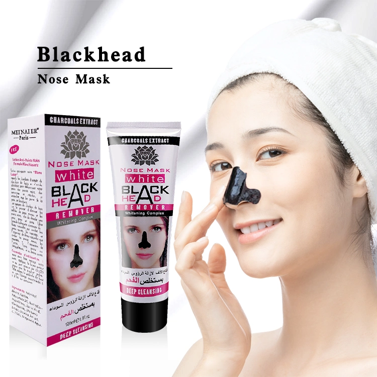Charcoals Extract Nose Mask White Blackhead Remover with Arabic