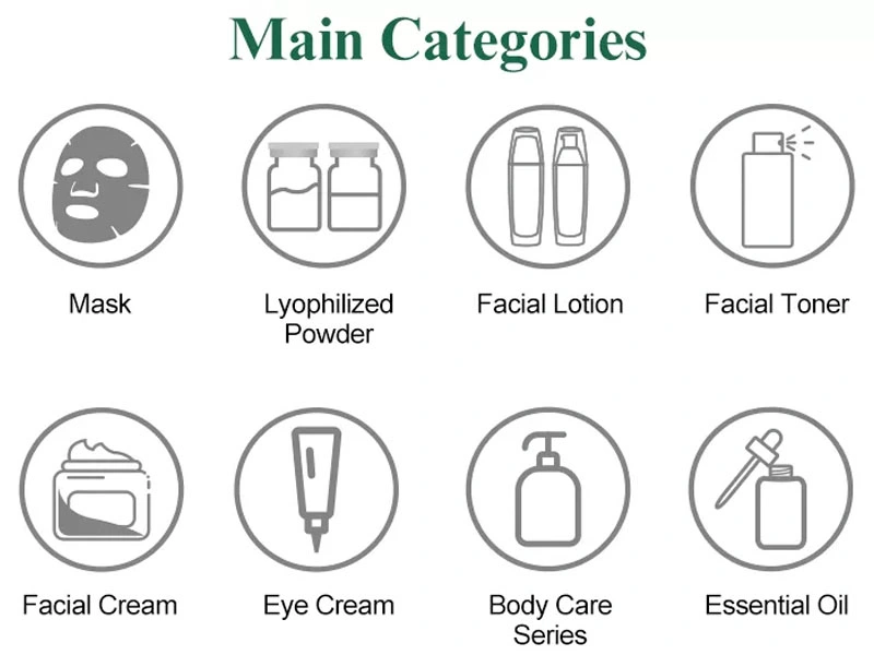 Customized Logo Hyaluronic Acid Brightening Whitening Serum Facial Skin Care