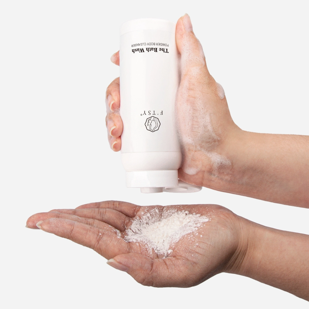 OEM ODM Cleansing Powder Exfoliating Body Cleanser for Dry Skin
