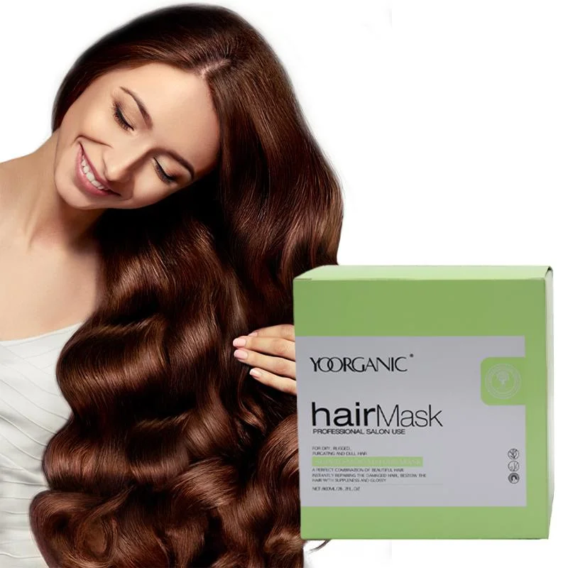 OEM/ODM Repair Hair Dye 800ml Organic Biotin Natural Salon Professional Use Protein Moisturizing Hair Steam Conditioner