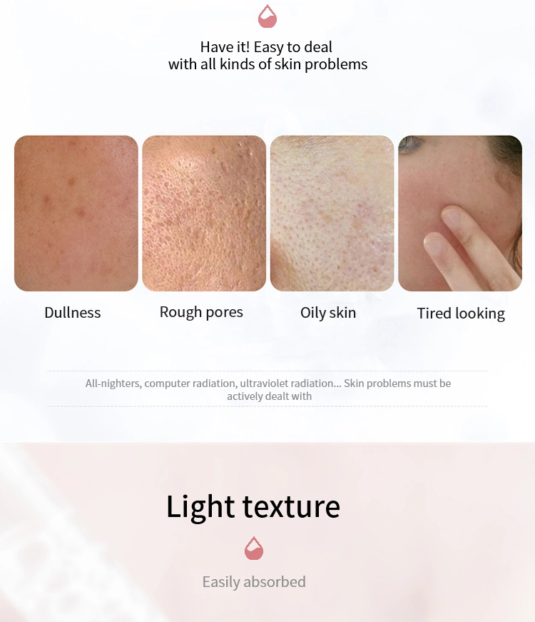 Top Seller Smoothing Firming Face Nicotinamide Lightening Skin Treatment Hyaluronic Acid Alpha Arbutin Serum