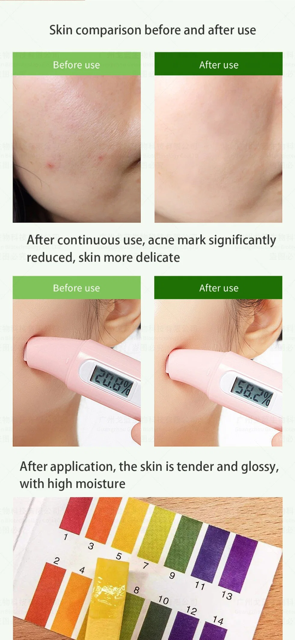 Factory Anti Wrinkle Aloe Vera Gel Face Skin Moisturizer