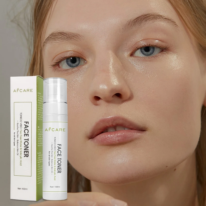 Nourishing and Organic Tea Tree Hydrating Lightening Face Skin Water Facial Toner