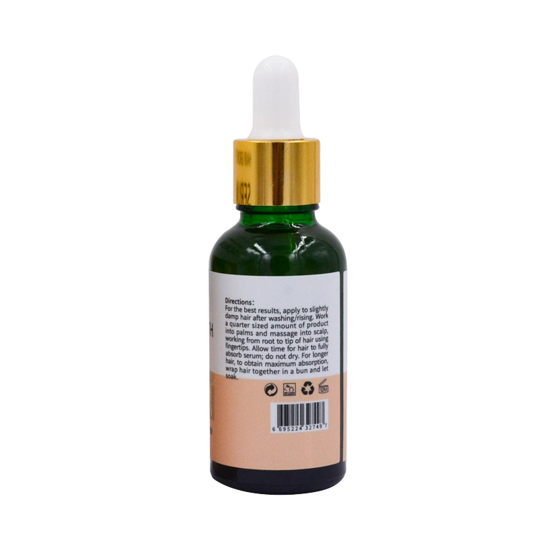 Customized Organic Products Fast Private Label Natural Hair Growth Serum