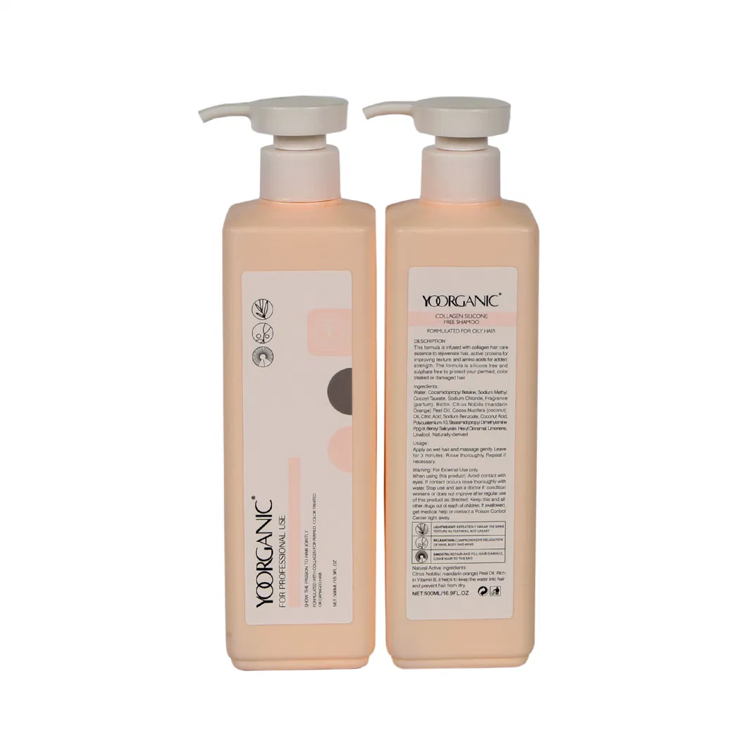 Private Label Sulfate Free Curly Hair Care Products Hair Shampoo and Conditioner