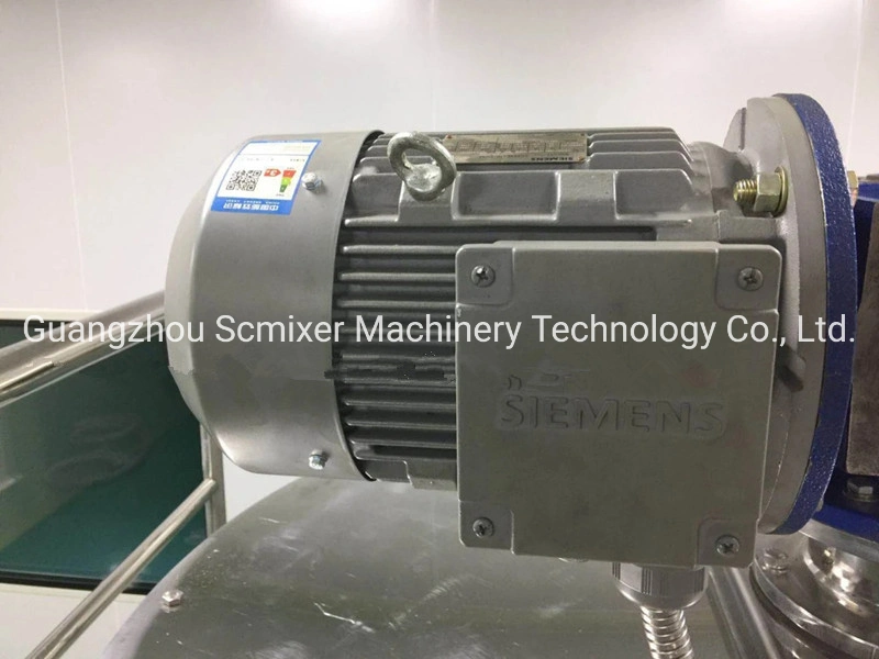 High Shear Facial Cleanser Cosmetic Mixing Equipment From Guangzhou Scmixer